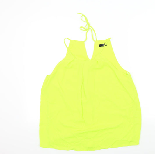 F&F Womens Yellow   Basic T-Shirt Size 12