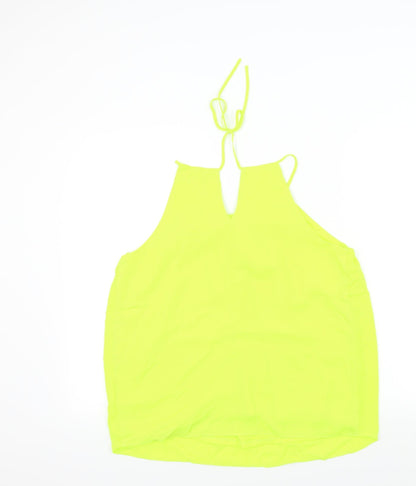 F&F Womens Yellow   Basic T-Shirt Size 12