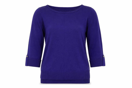 F&F Womens Blue   Pullover Jumper Size 8