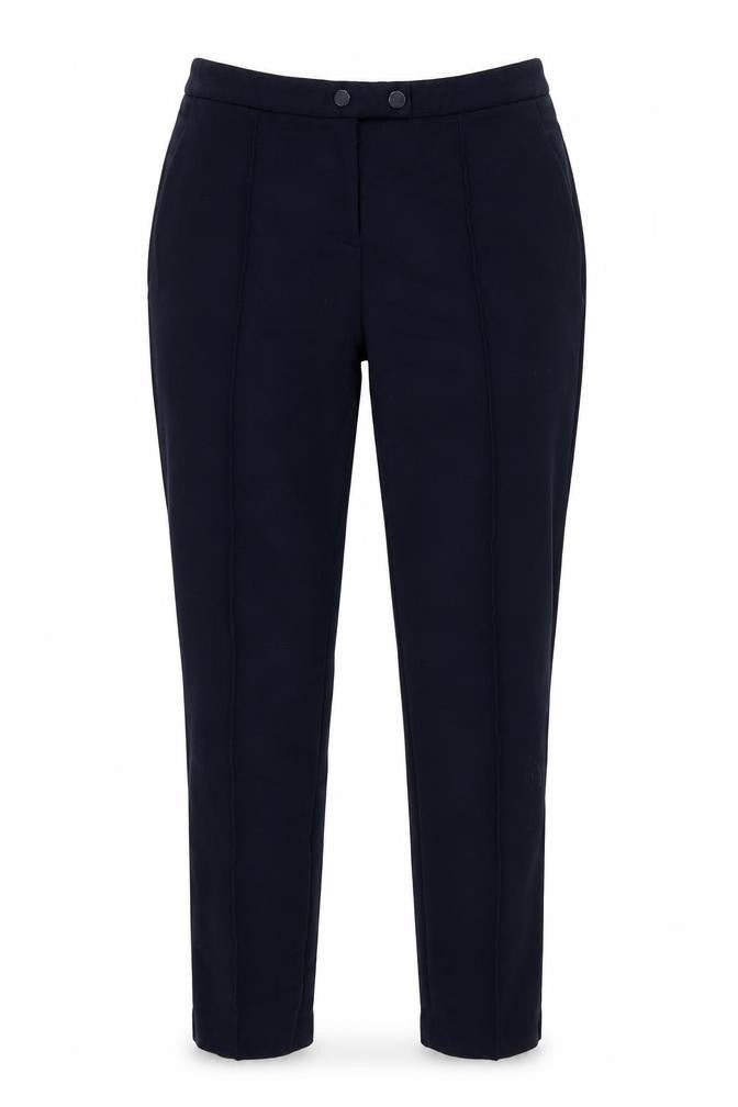 Womens UK Size 10 F&F Regular Fit Dress Pants Blue Trousers