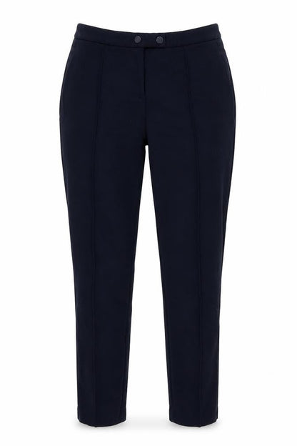 Womens UK Size 10 F&F Regular Fit Dress Pants Blue Trousers