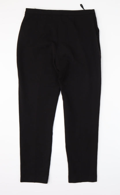 F&F Womens Black   Dress Pants Trousers Size 10 L26 in