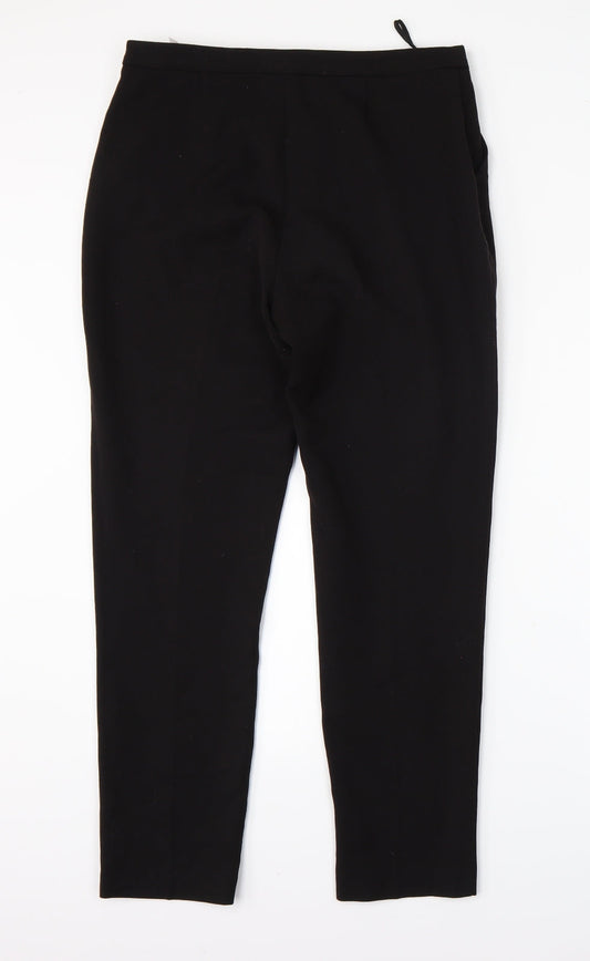 F&F Womens Black   Dress Pants Trousers Size 10 L26 in