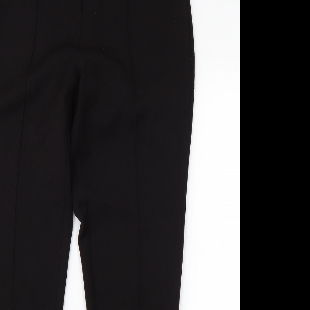 F&F Womens Black   Dress Pants Trousers Size 10 L26 in