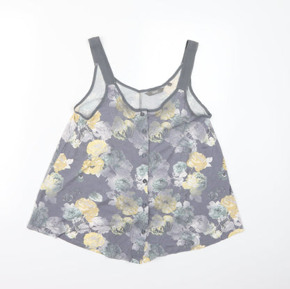 Womens UK Size 8 NEXT Grey Camisole Tank