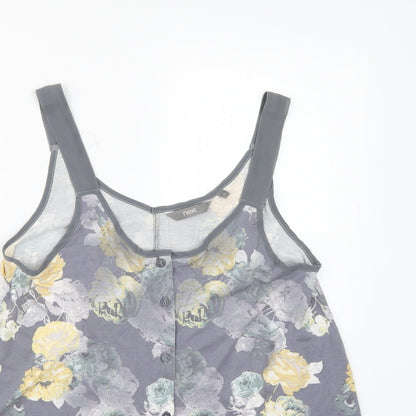 Womens UK Size 8 NEXT Grey Camisole Tank