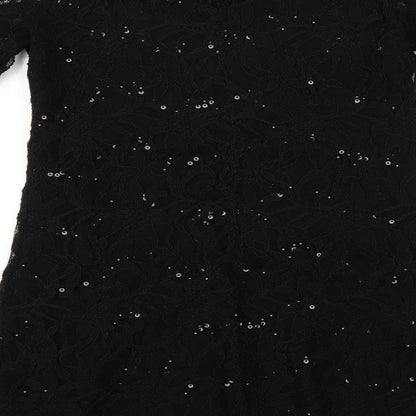 Dorothy Perkins Womens Black   Fit & Flare  Size 8