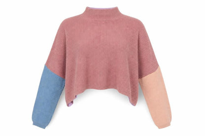 PRETTYLITTLETHING Womens Multicoloured   Pullover Jumper Size 8