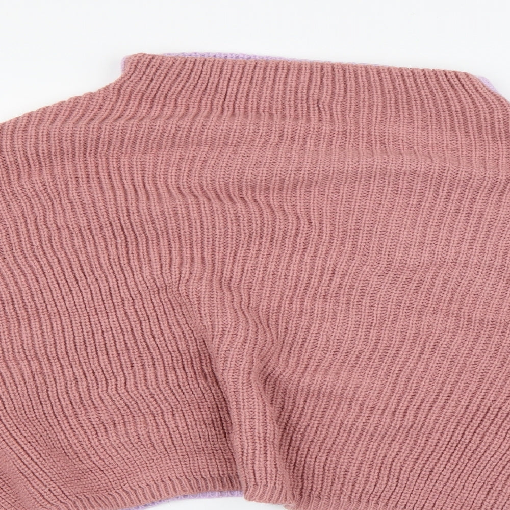 PRETTYLITTLETHING Womens Multicoloured   Pullover Jumper Size 8