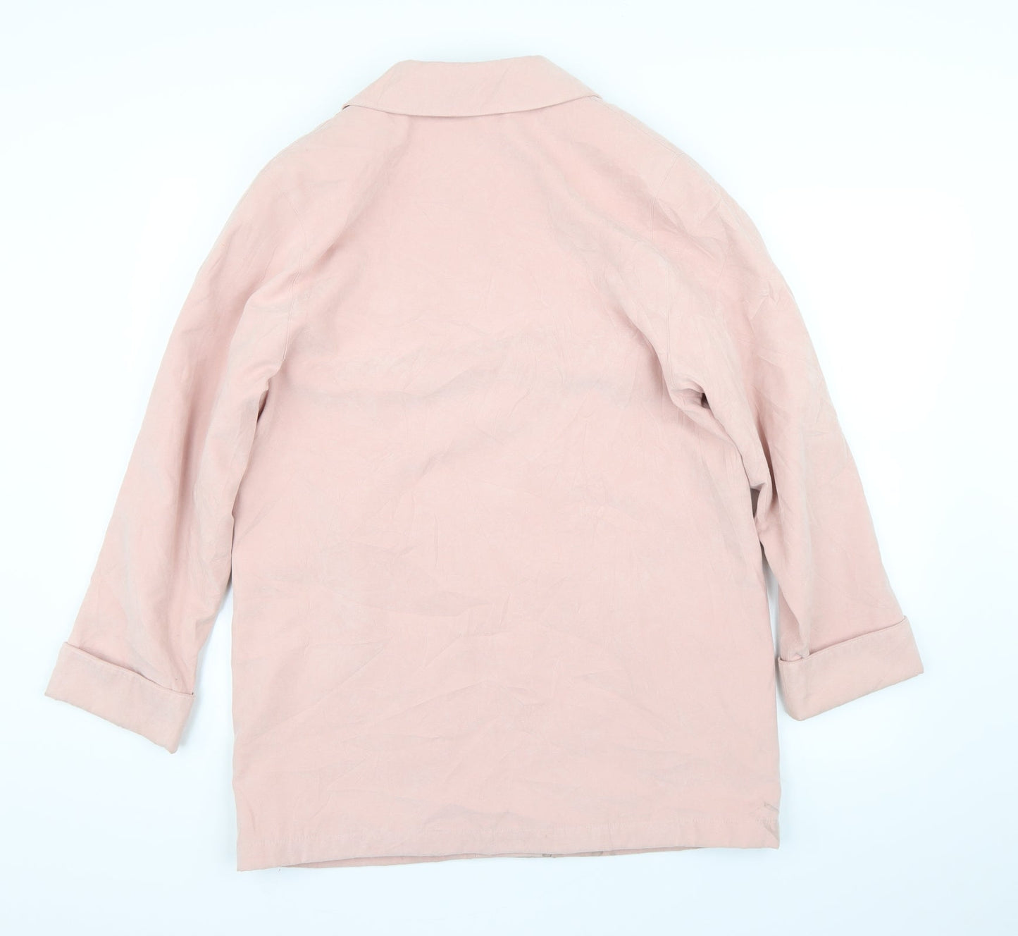 Womens UK Size 10 Preworn Pink Pea Coat