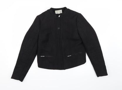 Womens UK Size 6 H&M Black Jacket