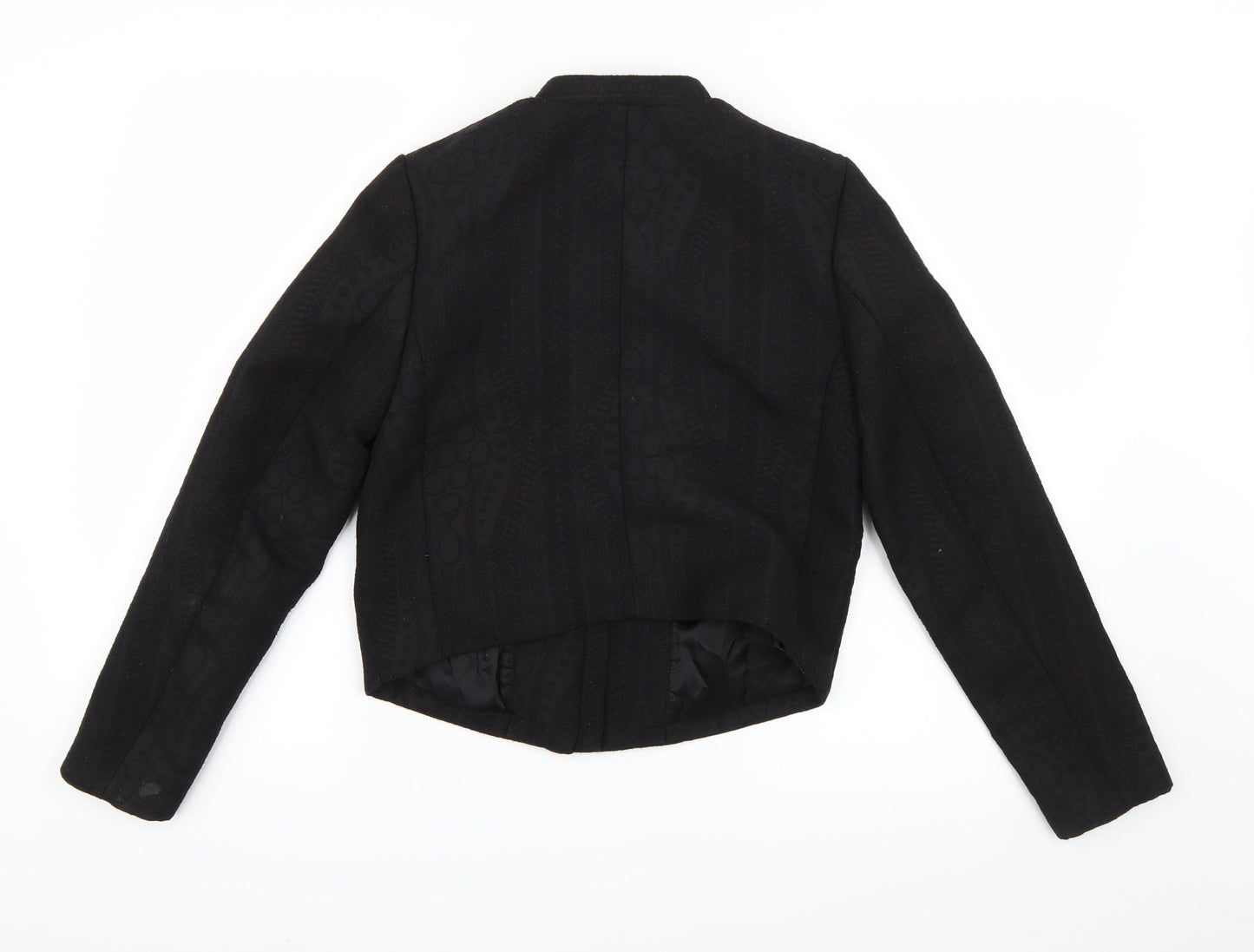 Womens UK Size 6 H&M Black Jacket