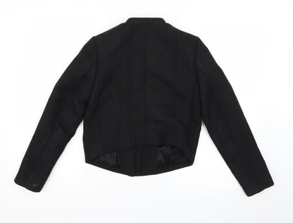 Womens UK Size 6 H&M Black Jacket