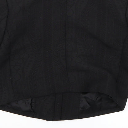 Womens UK Size 6 H&M Black Jacket