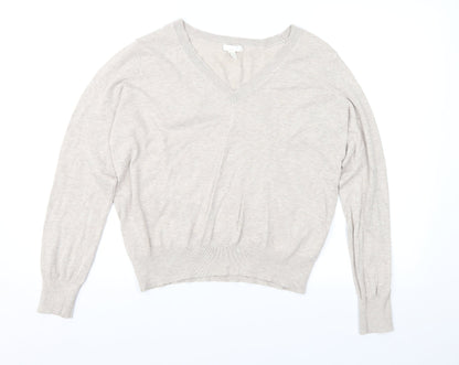 H&M Womens Beige   Pullover Jumper Size M