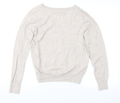 H&M Womens Beige   Pullover Jumper Size M