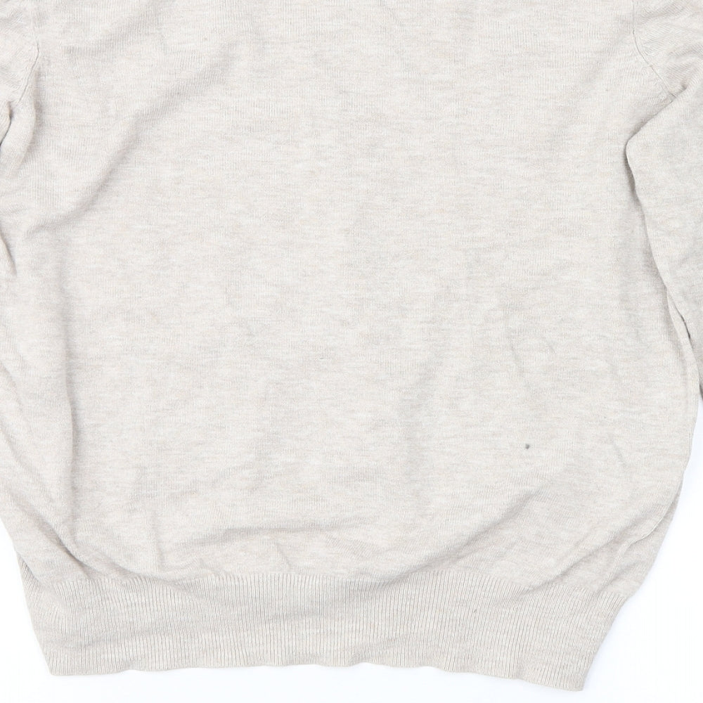 H&M Womens Beige   Pullover Jumper Size M