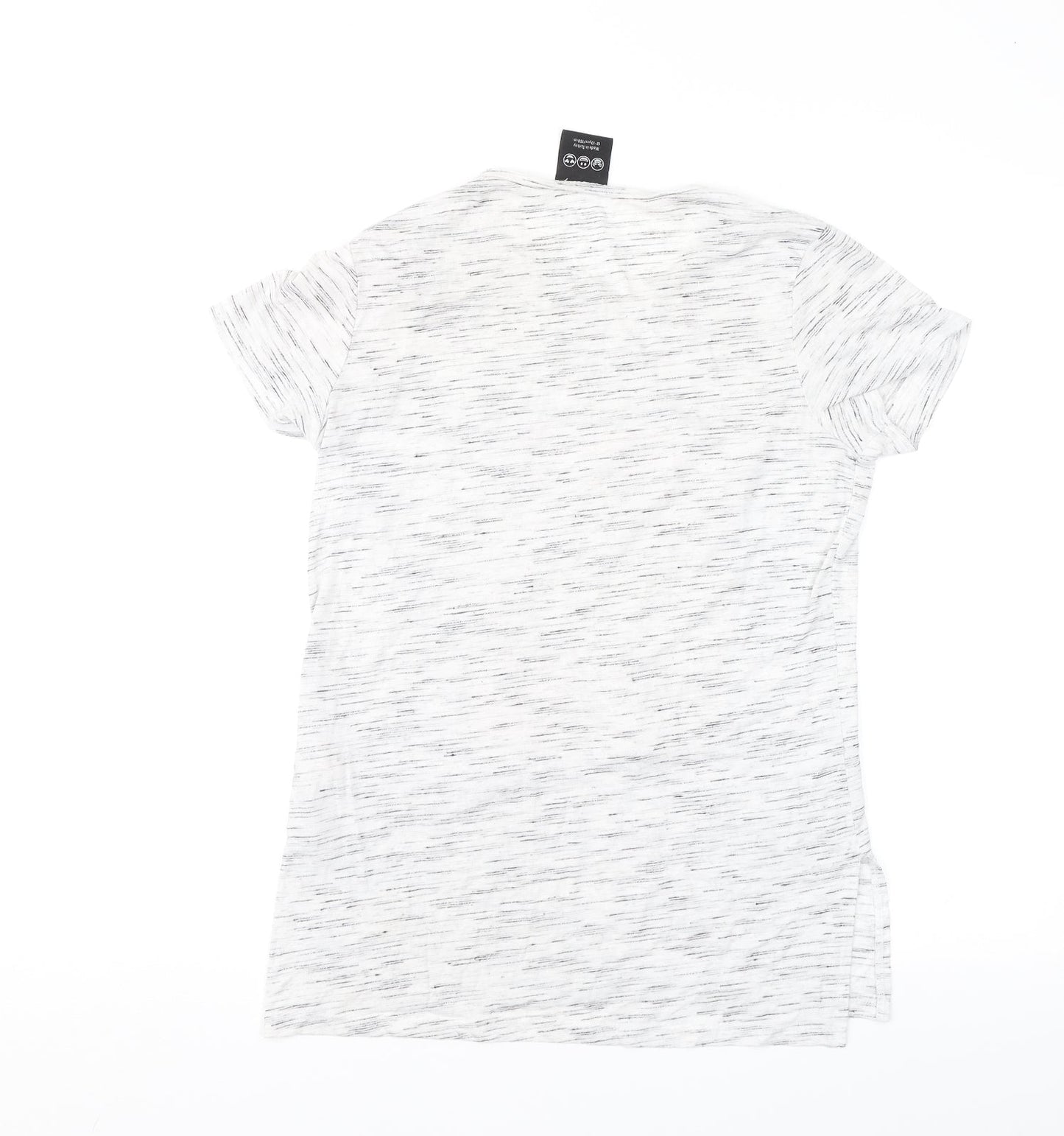 Young Dimension Girls Grey   Basic T-Shirt Size 12-13 Years