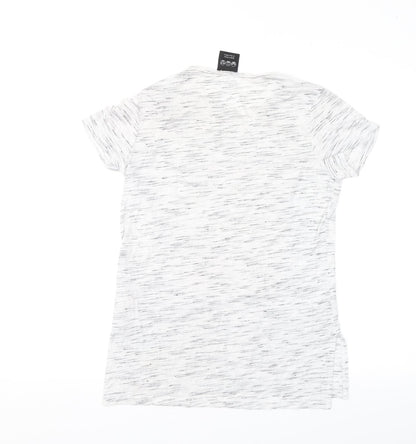 Young Dimension Girls Grey   Basic T-Shirt Size 12-13 Years