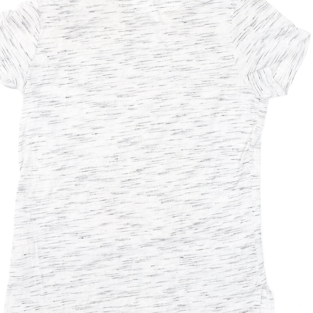 Young Dimension Girls Grey   Basic T-Shirt Size 12-13 Years