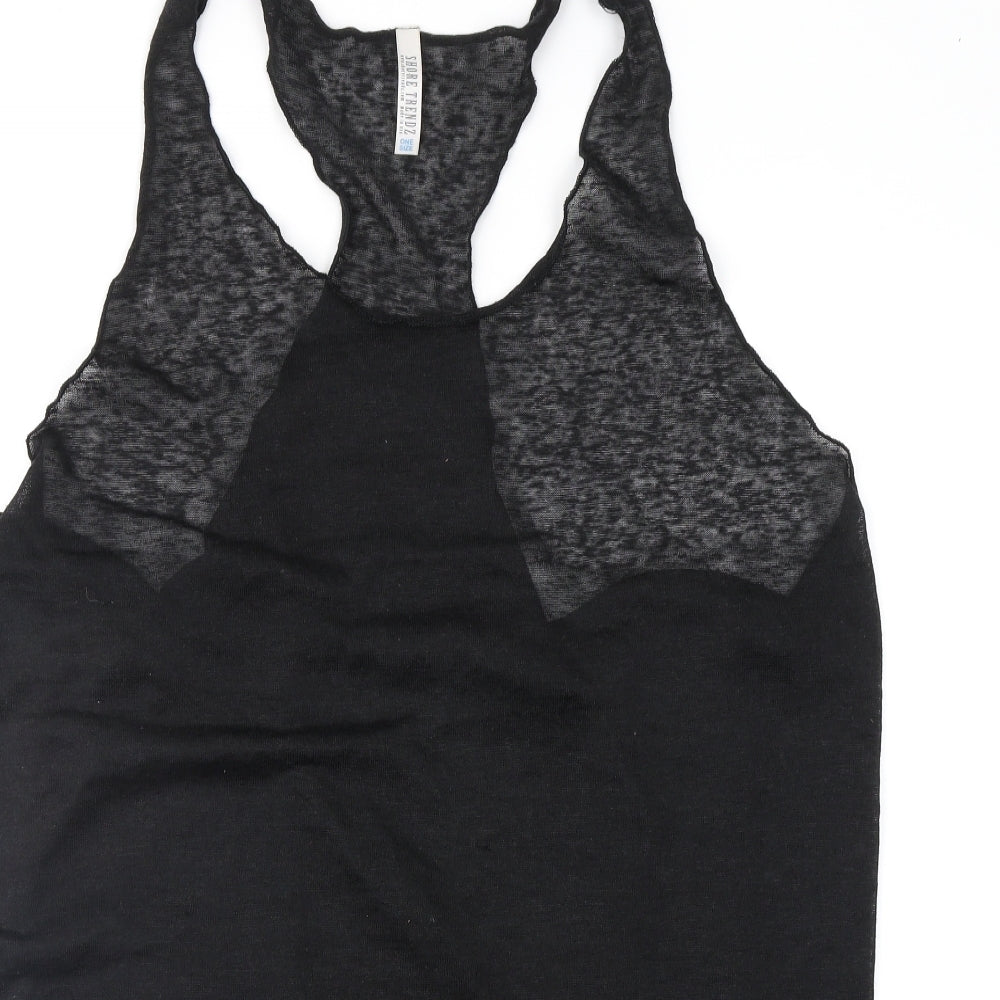 Shore Trendz Womens Black   Vest Jumper One Size