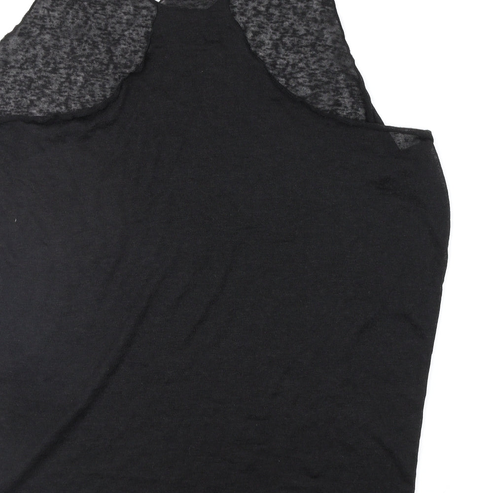 Shore Trendz Womens Black   Vest Jumper One Size