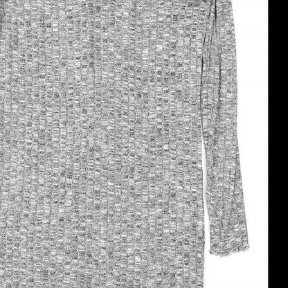 Vera Moda Womens Grey  Knit Jumper Dress  Size L