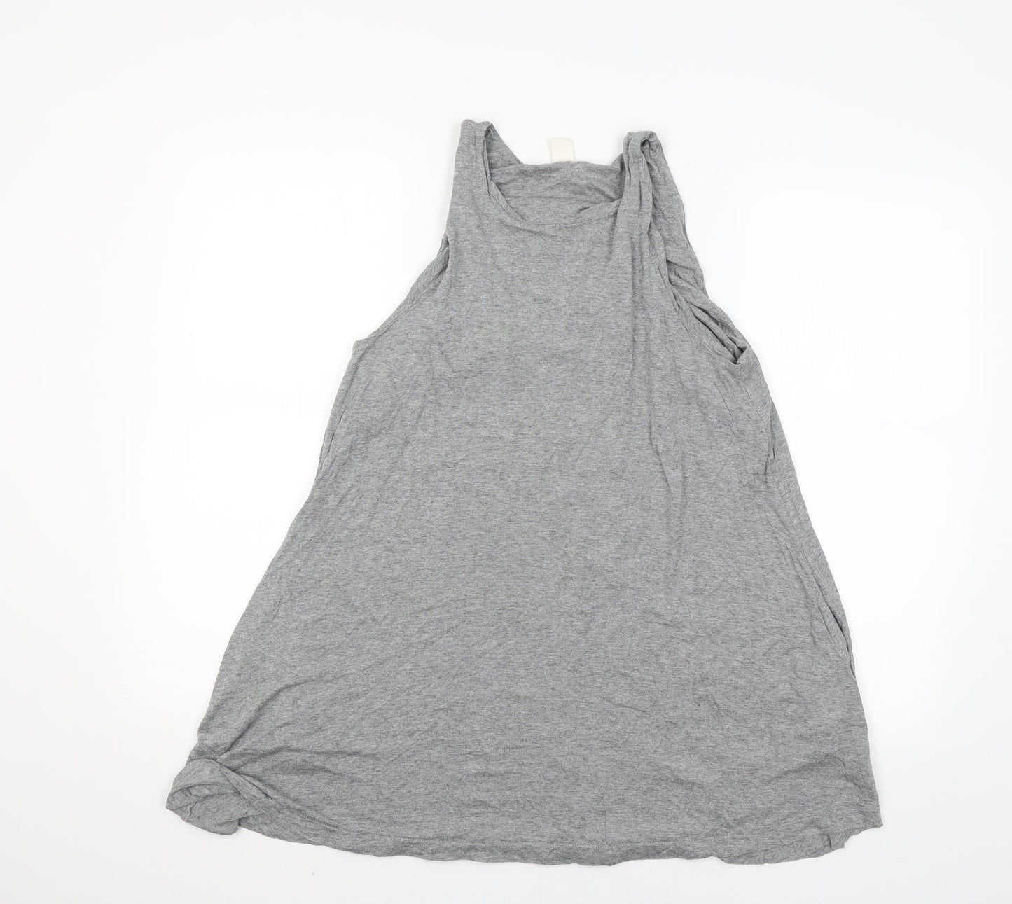 Womens UK Size S H&M Grey Tunic Tank