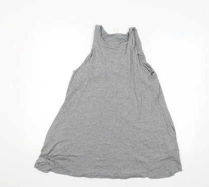 Womens UK Size S H&M Grey Tunic Tank