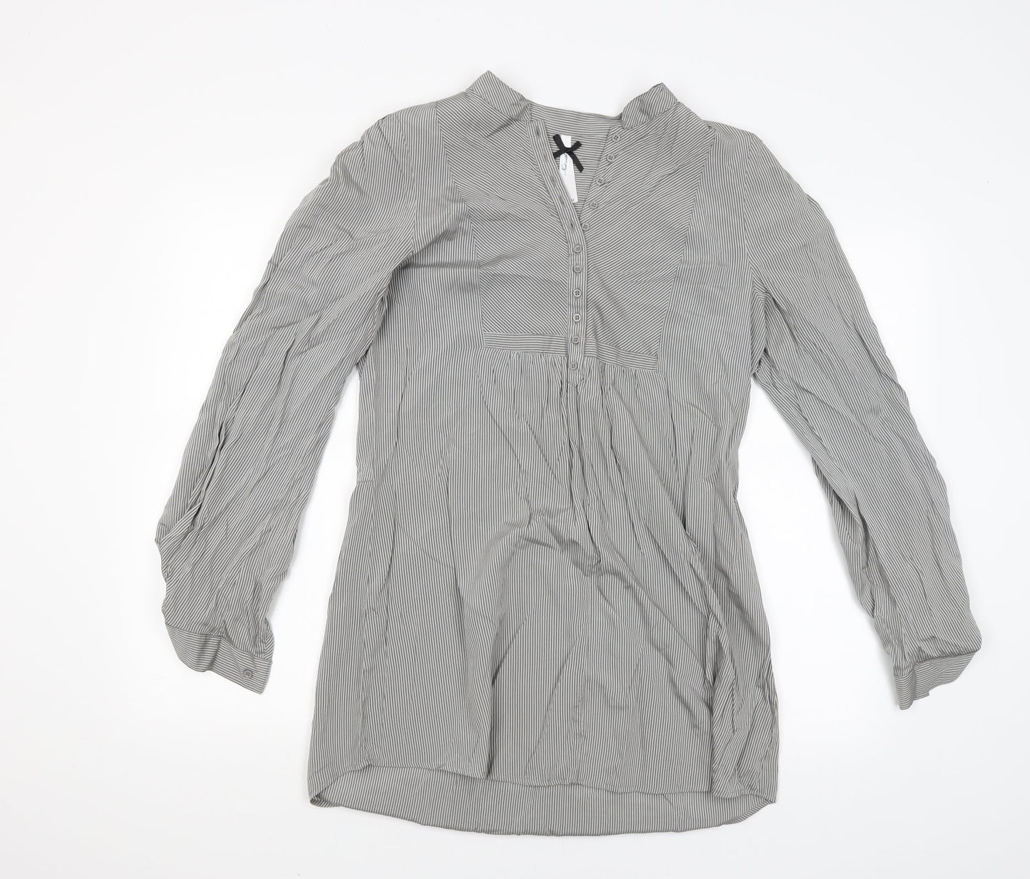 NEXT Womens Red Striped  Shirt Dress  Size 10