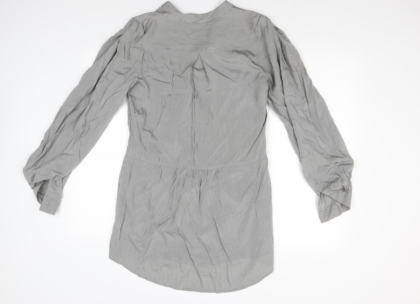 NEXT Womens Red Striped  Shirt Dress  Size 10