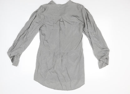 NEXT Womens Red Striped  Shirt Dress  Size 10