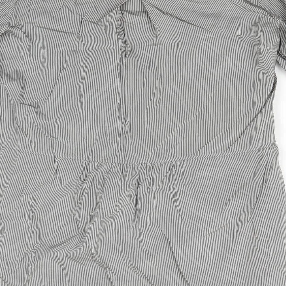 NEXT Womens Red Striped  Shirt Dress  Size 10