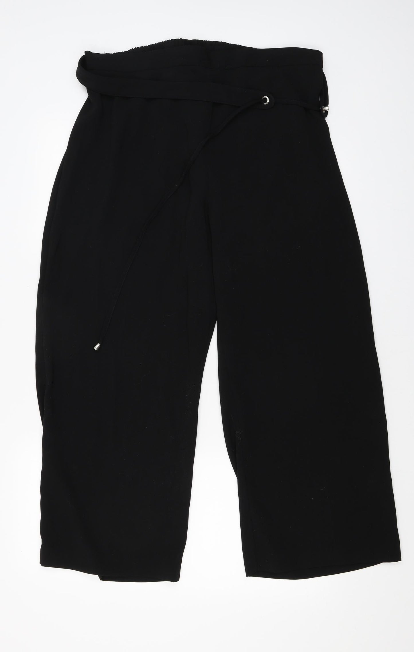 Womens UK Size XL essence Regular Fit  Black Trousers
