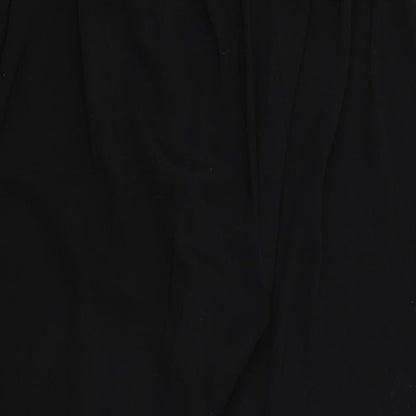 Womens UK Size XL essence Regular Fit  Black Trousers