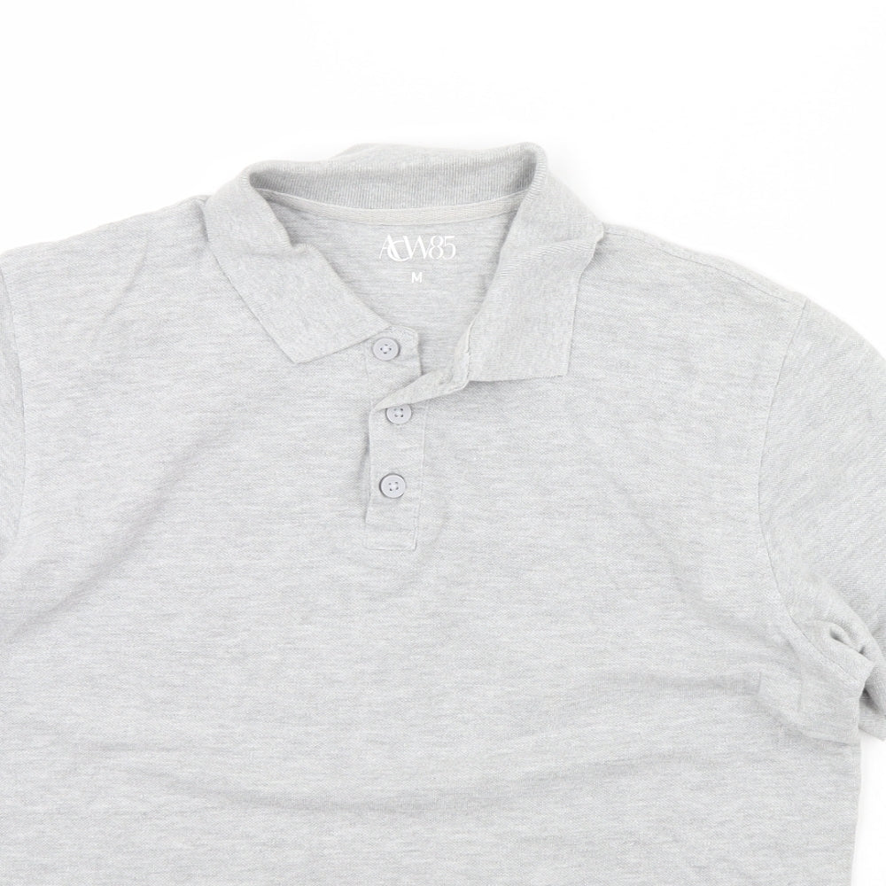 Acw85 Mens Grey    Polo Size M
