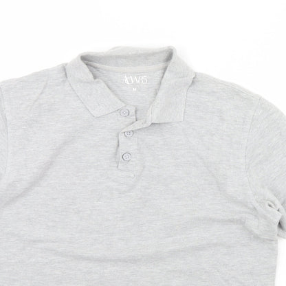 Acw85 Mens Grey    Polo Size M