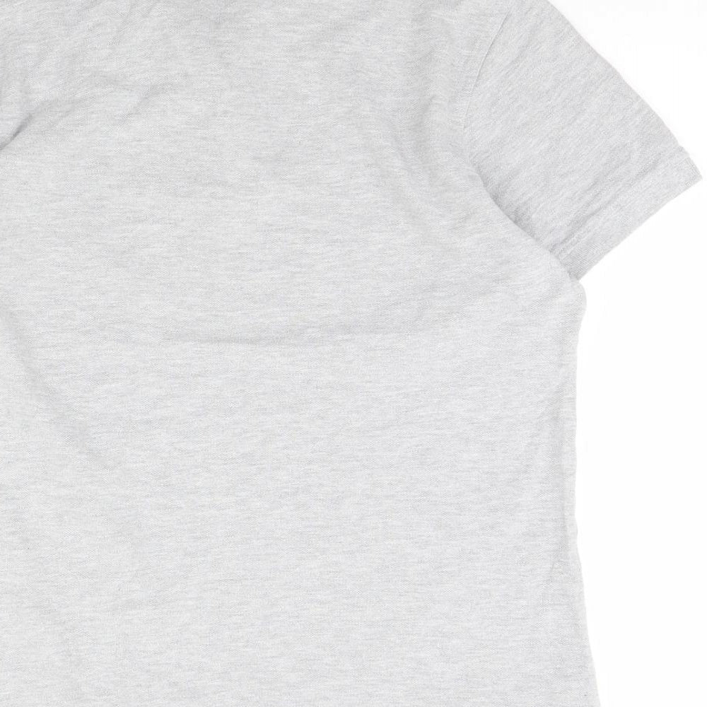 Acw85 Mens Grey    Polo Size M