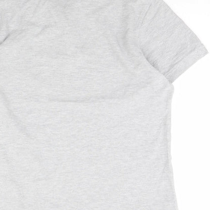 Acw85 Mens Grey    Polo Size M