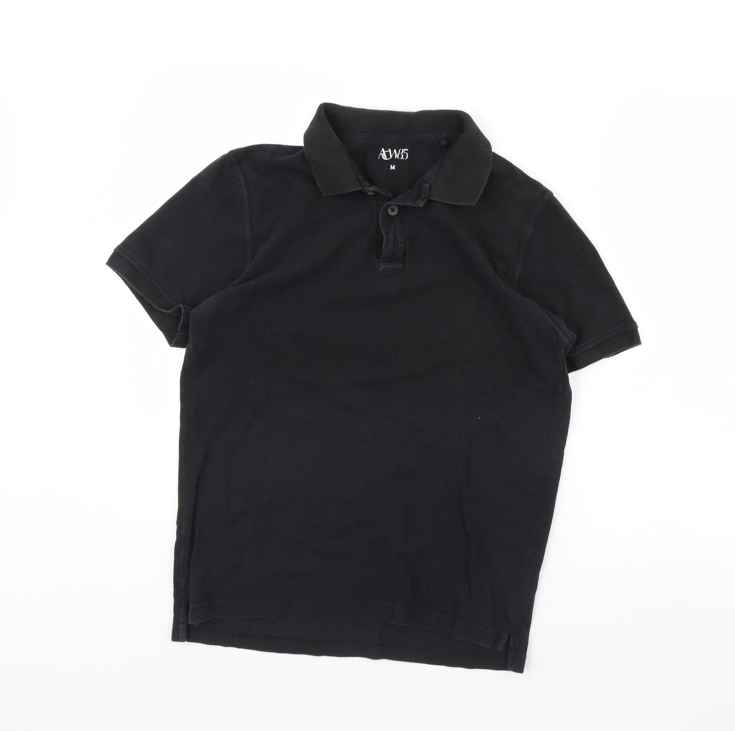 Acw85 Mens Black    Polo Size M