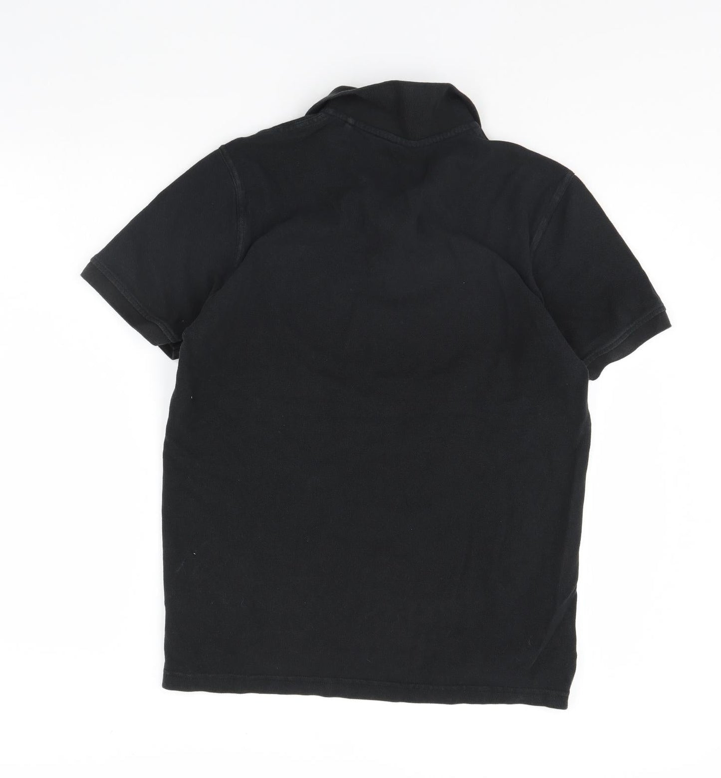 Acw85 Mens Black    Polo Size M