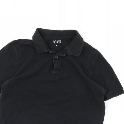 Acw85 Mens Black    Polo Size M
