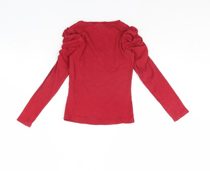 I Love Girls Wear Girls Red   Basic T-Shirt Size 8 Years