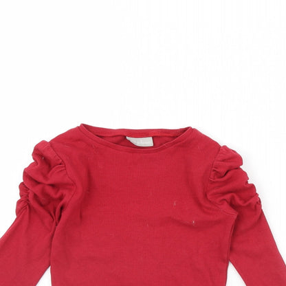 I Love Girls Wear Girls Red   Basic T-Shirt Size 8 Years