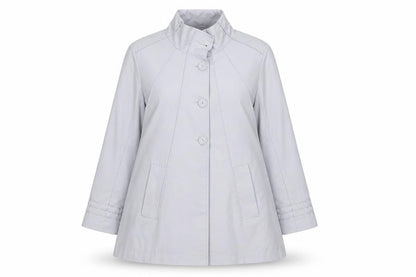 Womens UK Size 12 Mia Moda Blue Rain Coat