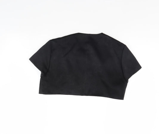 Womens UK Size 14 Preworn Black Jacket