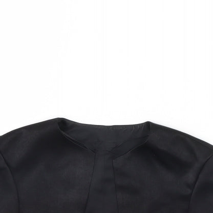 Womens UK Size 14 Preworn Black Jacket