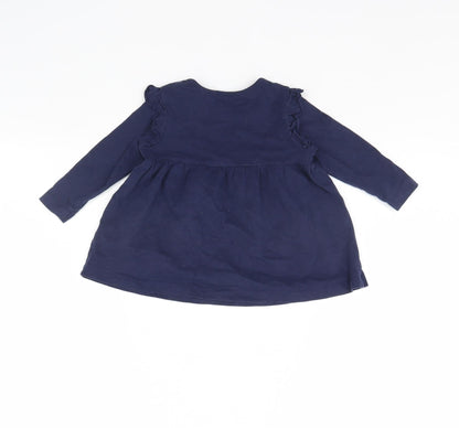 George Girls Blue   Fit & Flare  Size 18 Months