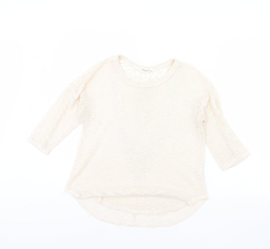 Ginger G Womens Pink   Pullover Jumper Size M