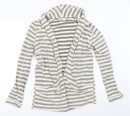 George Womens Beige Striped  Jacket  Size 10